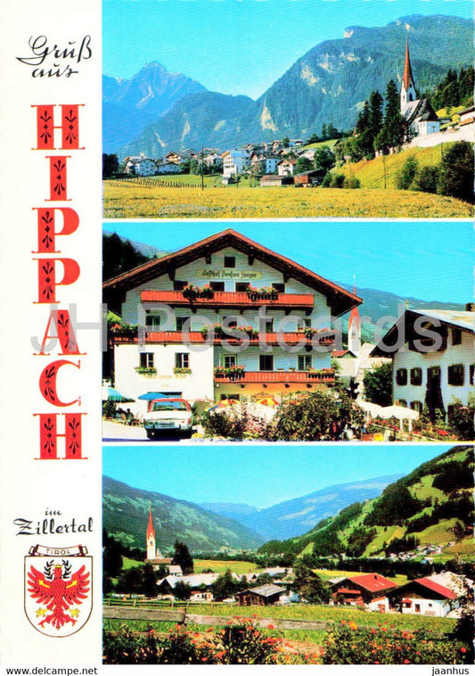 Gruss aus Hippach im Zillertal - Austria - used - JH Postcards