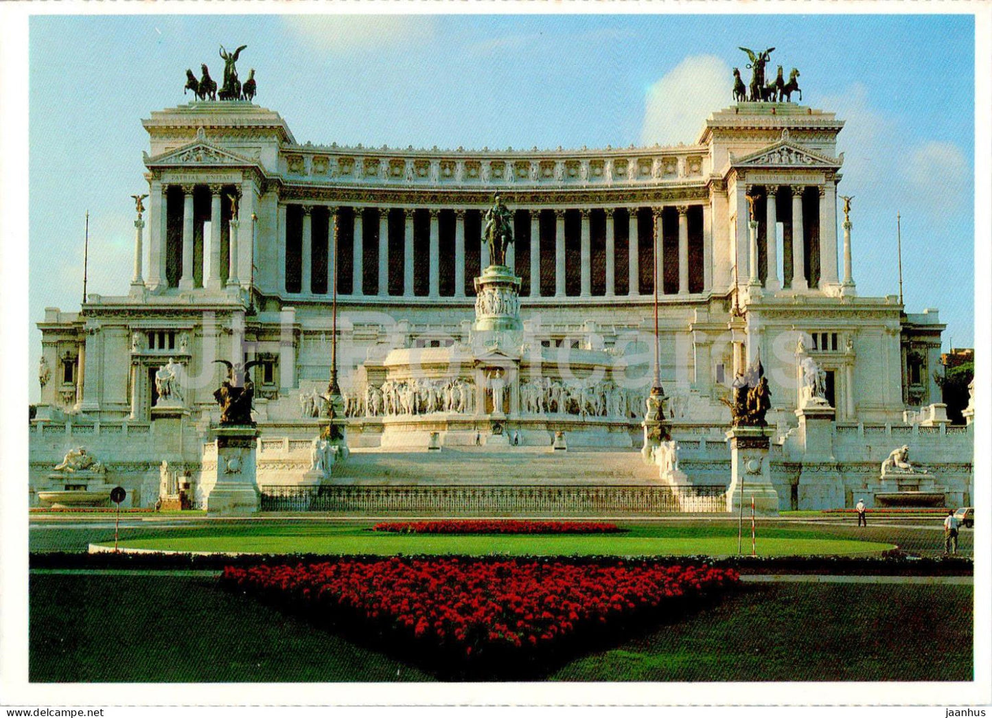 Roma - Rome - Piazza Venezia - Monumento a Vittorio Emanuele II - monument - Venezia's Square - Italy - unused - JH Postcards