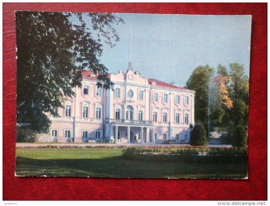 Kadriorg Palace - Tallinn - 1971 - Estonia USSR - used - JH Postcards
