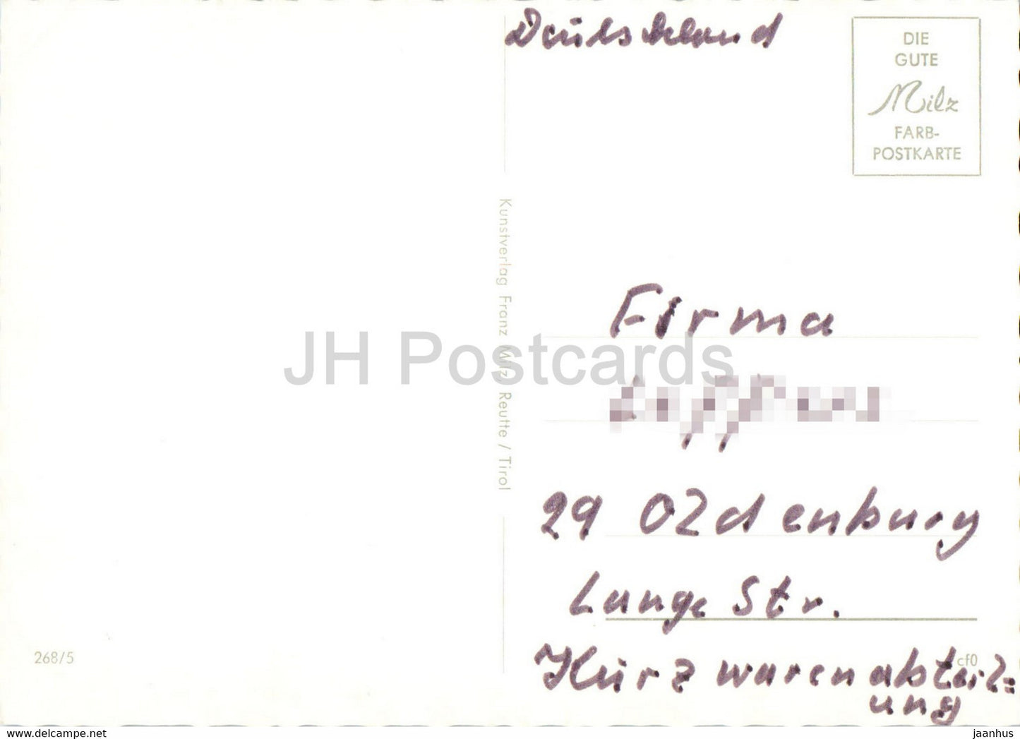 Gruss aus Hippach im Zillertal - Austria - used