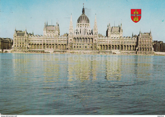Budapest - Parliament - 1974 - Hungary - used - JH Postcards