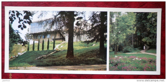 holiday hotel Cirulisi - holiday hotel park - 1979 - Latvia USSR - unused - JH Postcards