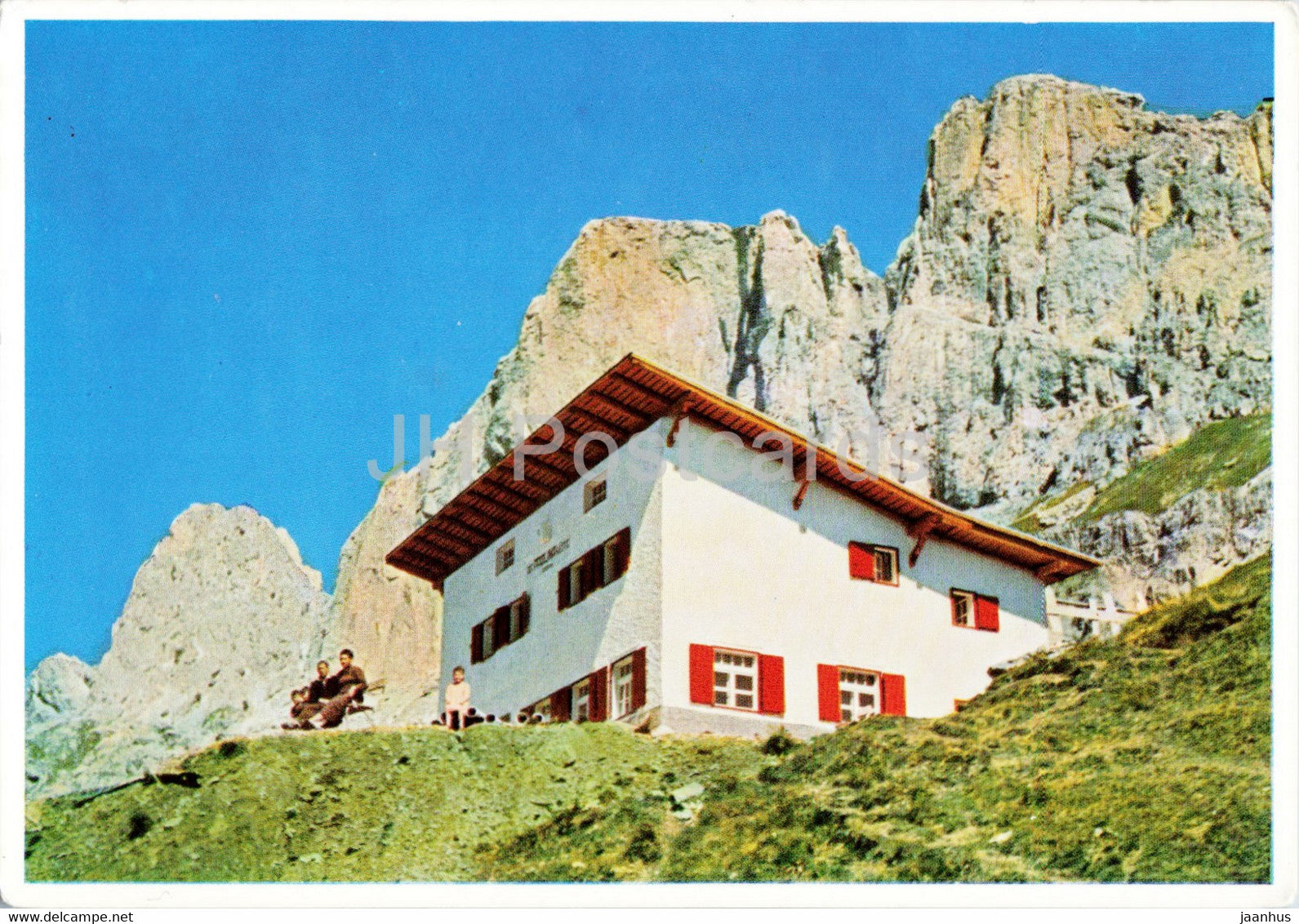 Rifugio Paolina - Al Catinaccio - Paolina Hutte - Rosengarten - Italy - unused - JH Postcards