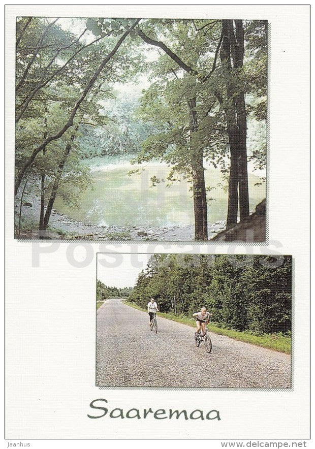 Kaali meteorite crater - Saaremaa - 1990s - Estonia - unused - JH Postcards