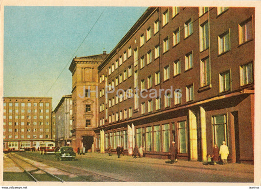 Tallinn - Narva road - 1960 - Estonia USSR - unused - JH Postcards