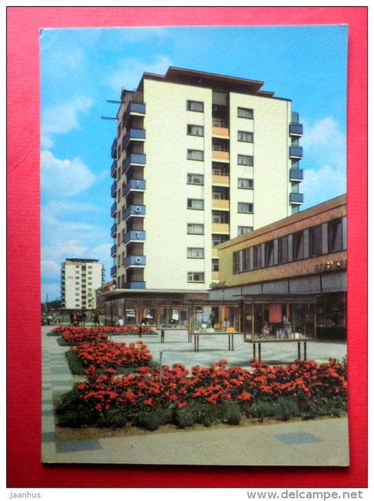 Lenin Avenue - Eisenhuttenstadt - nr. 4077 - 1968 - Germany DDR - unused - JH Postcards
