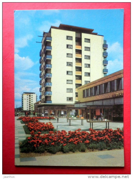 Lenin Avenue - Eisenhuttenstadt - nr. 4077 - 1968 - Germany DDR - unused - JH Postcards