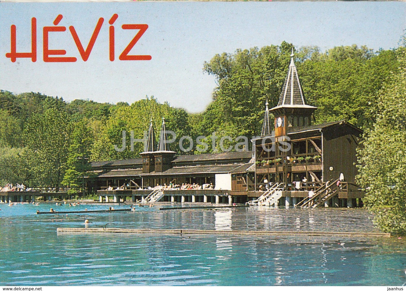 Heviz - spa - 1999 - Hungary - used - JH Postcards