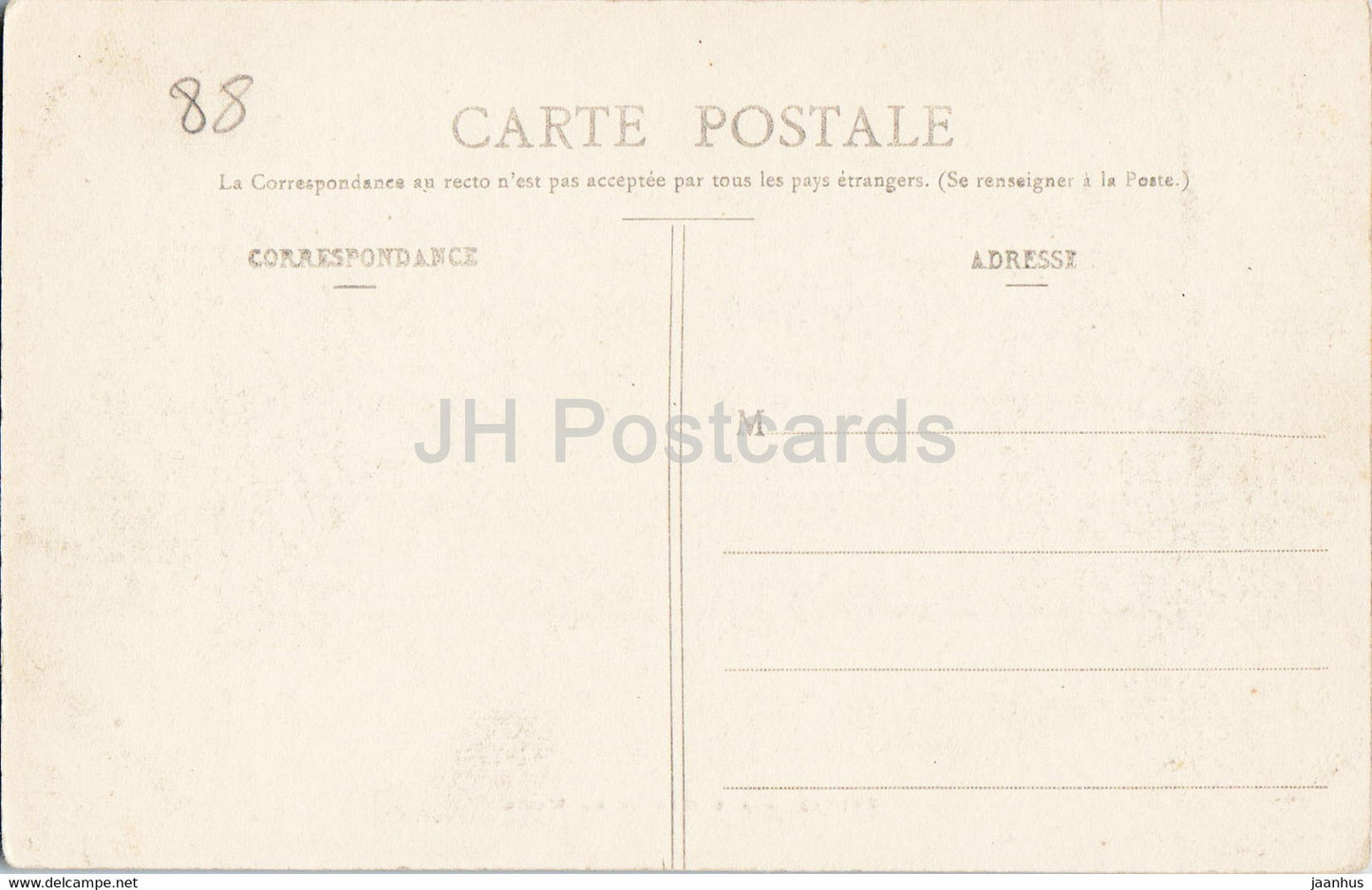 Epinal - A 5 Heures du Matin - illustration - old postcard - France - unused