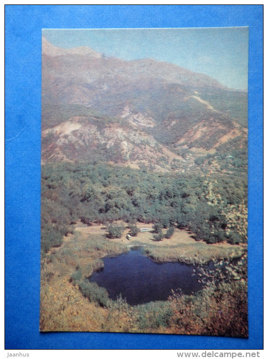 Arslan-Bob - mountain lake - Nature of Kyrgyzstan - 1969 - Kyrgyzstan USSR - unused - JH Postcards