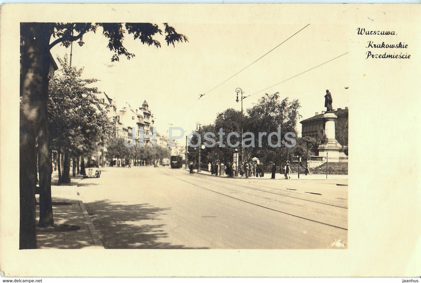 Warszawa - Krakowskie Przedmiescie -  Feldpost - old postcard - 1941 - Poland - used - JH Postcards