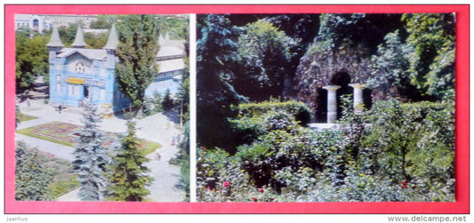 Lermontov Gallery - Pyatigorsk - poet Lermontov Places of Caucasian Mineral Waters - 1978 - USSR Russia - unused - JH Postcards