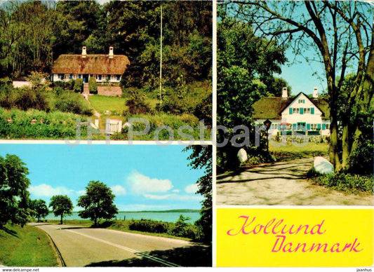 Kollund - multiview - 1976 - Denmark - used - JH Postcards
