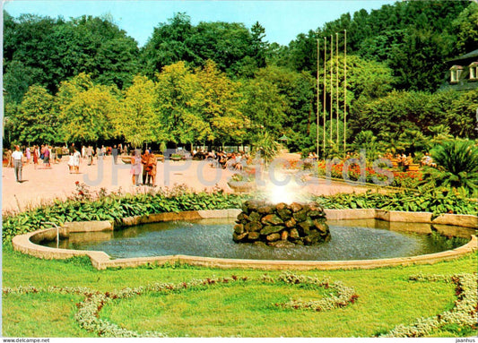 Kudowa Zdroj - Park zdrojowy - Spa Park - Poland - unused - JH Postcards