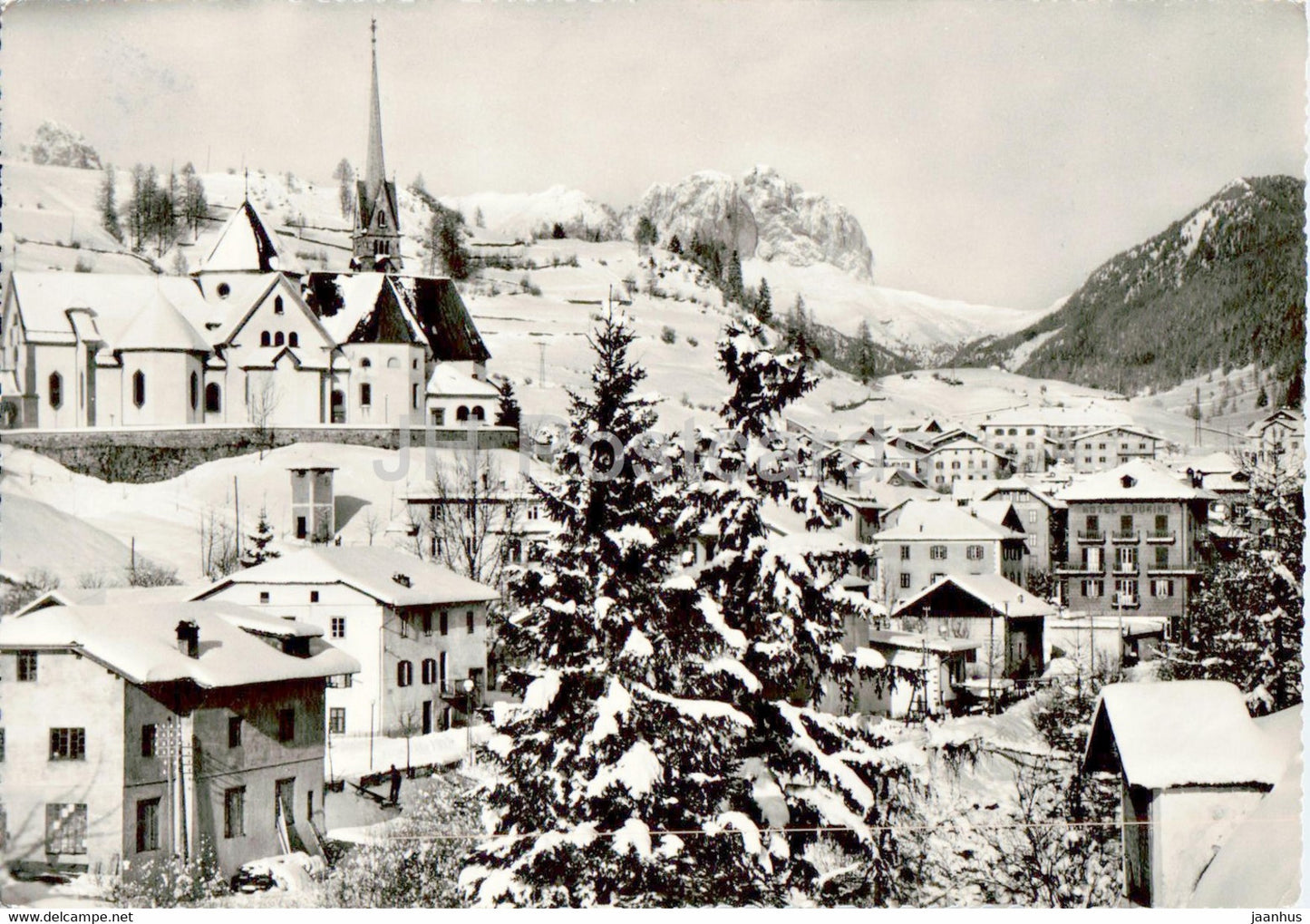 Dolomiti - Moena 1200 m - Sasso Lungo - Italy - used - JH Postcards