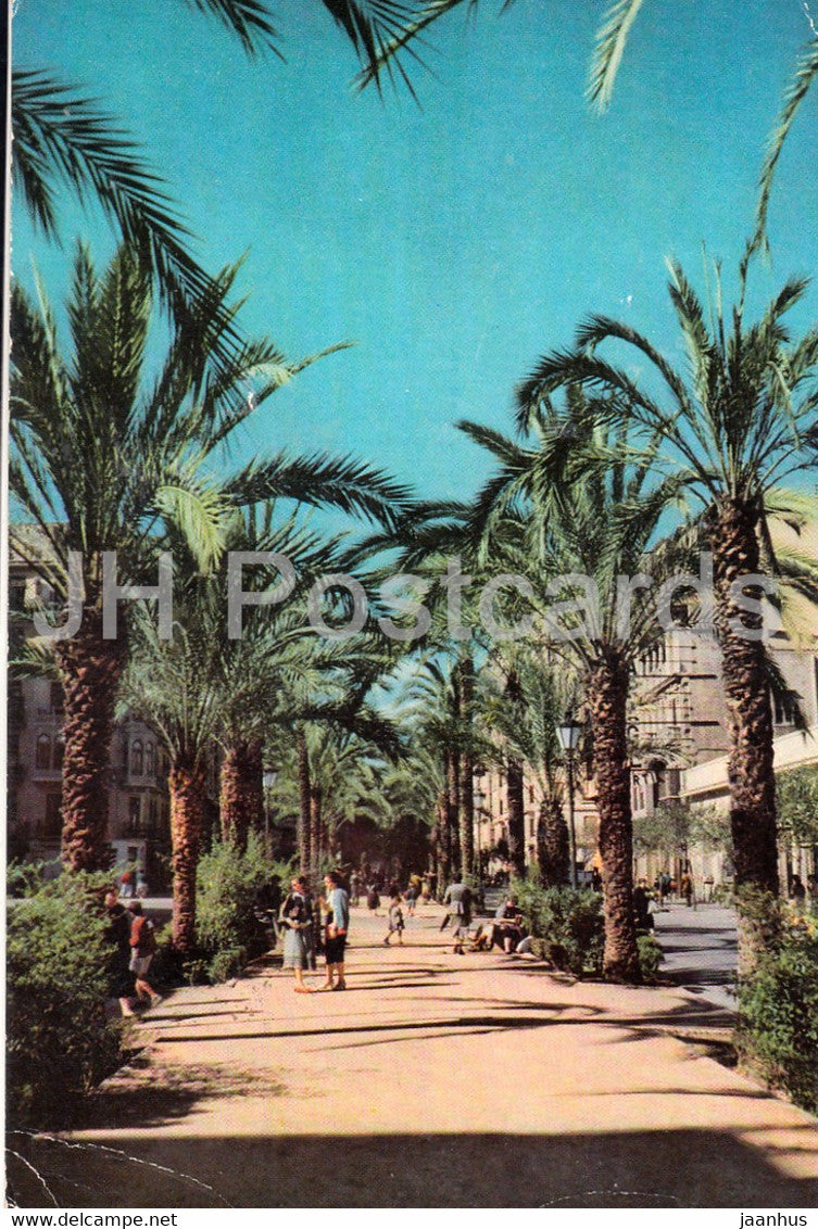 Valencia - Avenida de Jose Antonio - 1962 - Spain - used - JH Postcards