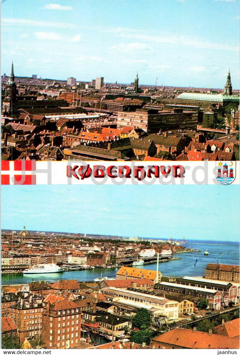Copenhagen - City Views - 2000-79 - Denmark - unused - JH Postcards