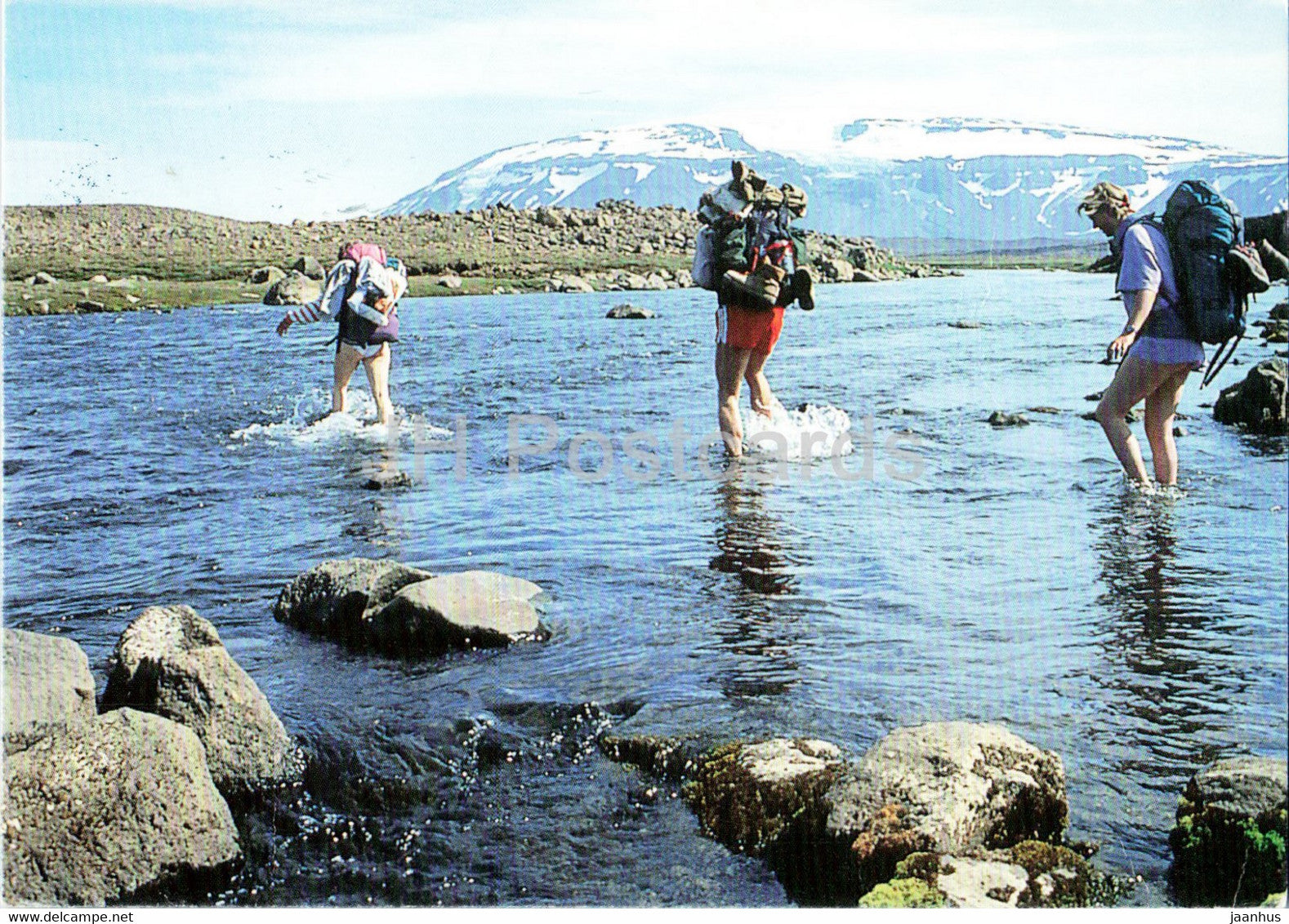 Arinbjorn Johannsson Erlebnistouren - Iceland - used - JH Postcards