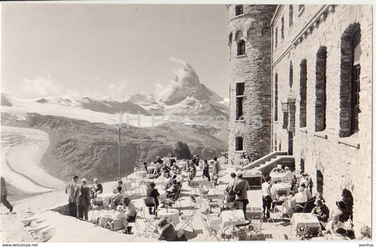 Hotel Terrasse Gornergrat - Switzerland - 1959 - used - JH Postcards