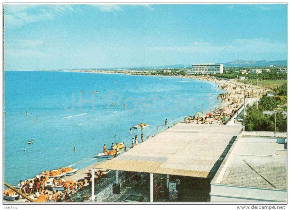 Spiaggia - beach -Torre Canne - Brindisi - Puglia - 34 - Italia - Italy - unused - JH Postcards