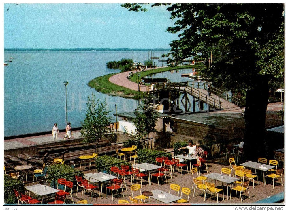 Steinhude am Meer - Blick vom Strandhotel auf die Promenade - sea - Händel EUROPA - Germany - 1985 gelaufen - JH Postcards