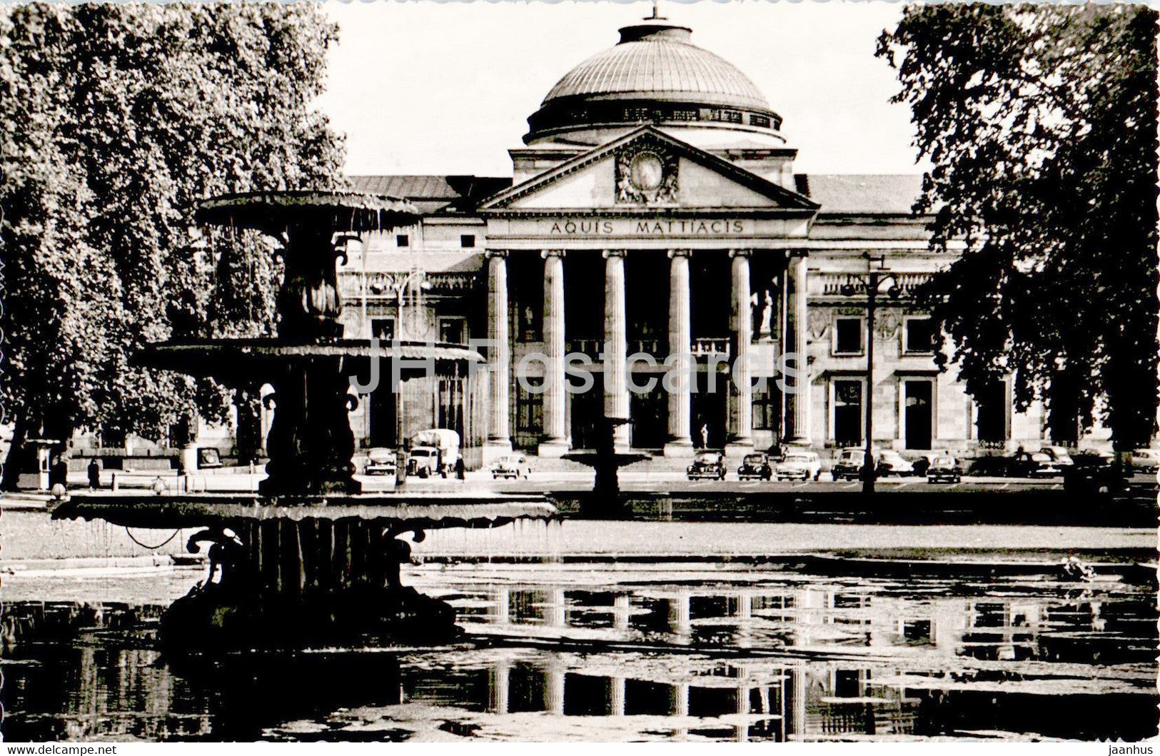 Wiesbaden - Kurhaus - old postcard - 1957 - Germany - used - JH Postcards