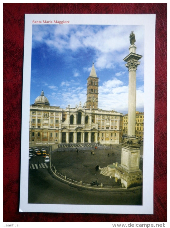 Santa Maria Maggiore - St. Marria Maggiore Basilica - Rome - Italy - unused - JH Postcards