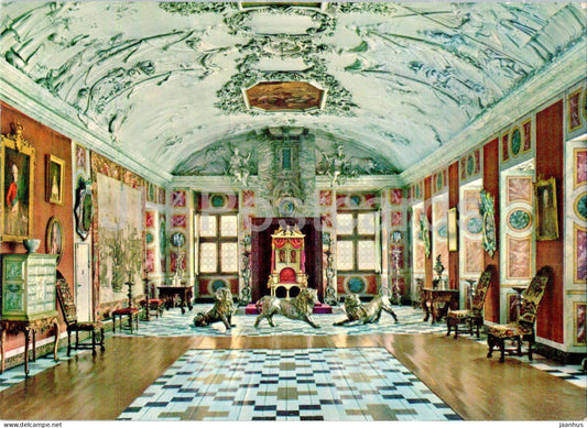 Copenhagen - Kobenhavn - Rosenborg - Riddersalen - The Great Hall - Denmark - unused - JH Postcards