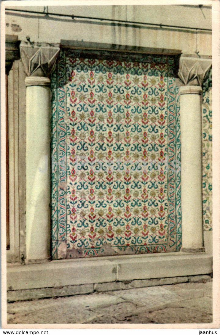 Istanbul - From the Harem of Topkapi - old postcard - Turkey - unused - JH Postcards