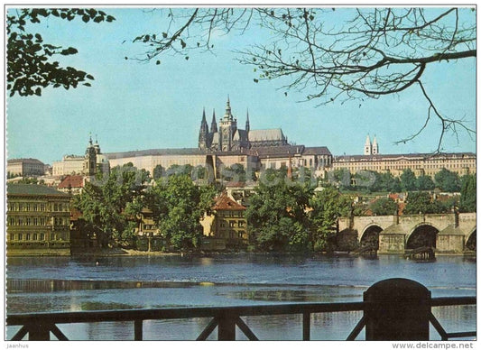 Praha - Prague - Prague Castle - Czechoslovakia - Czech - unused - JH Postcards