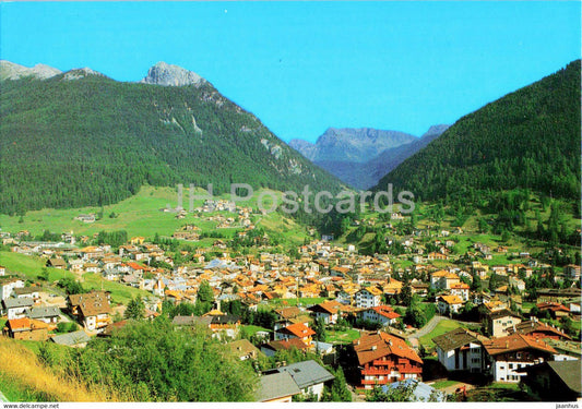 Dolomiti - Val di Fassa - Moena - verso il passos Pellegrino - Italy - unused - JH Postcards