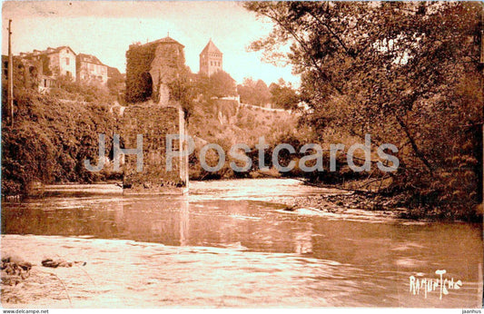 Sauveterre de Bearn - 15646 - old postcard - 1938 - France - used - JH Postcards