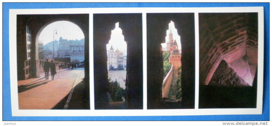 Passage part of Trinity Tower , tower staircase - Moscow Kremlin - 1978 - Russia USSR - unused - JH Postcards