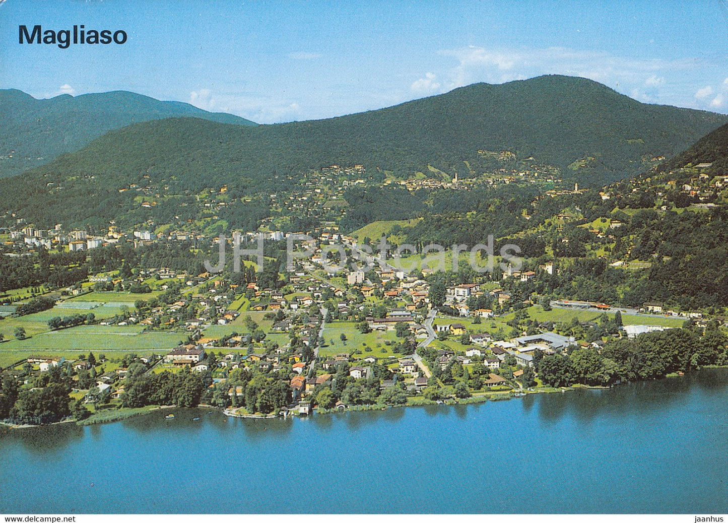 Magliaso - Lago di Lugano - 10607 - 1987 - Switzerland - used - JH Postcards