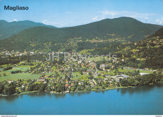 Magliaso - Lago di Lugano - 10607 - 1987 - Switzerland - used - JH Postcards