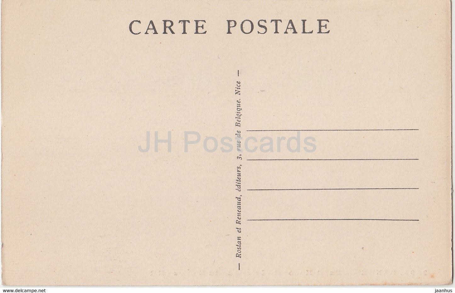 Cannes - Saint Honorat - Interieur du Cloitre - 2594 - alte Postkarte - Frankreich - unbenutzt