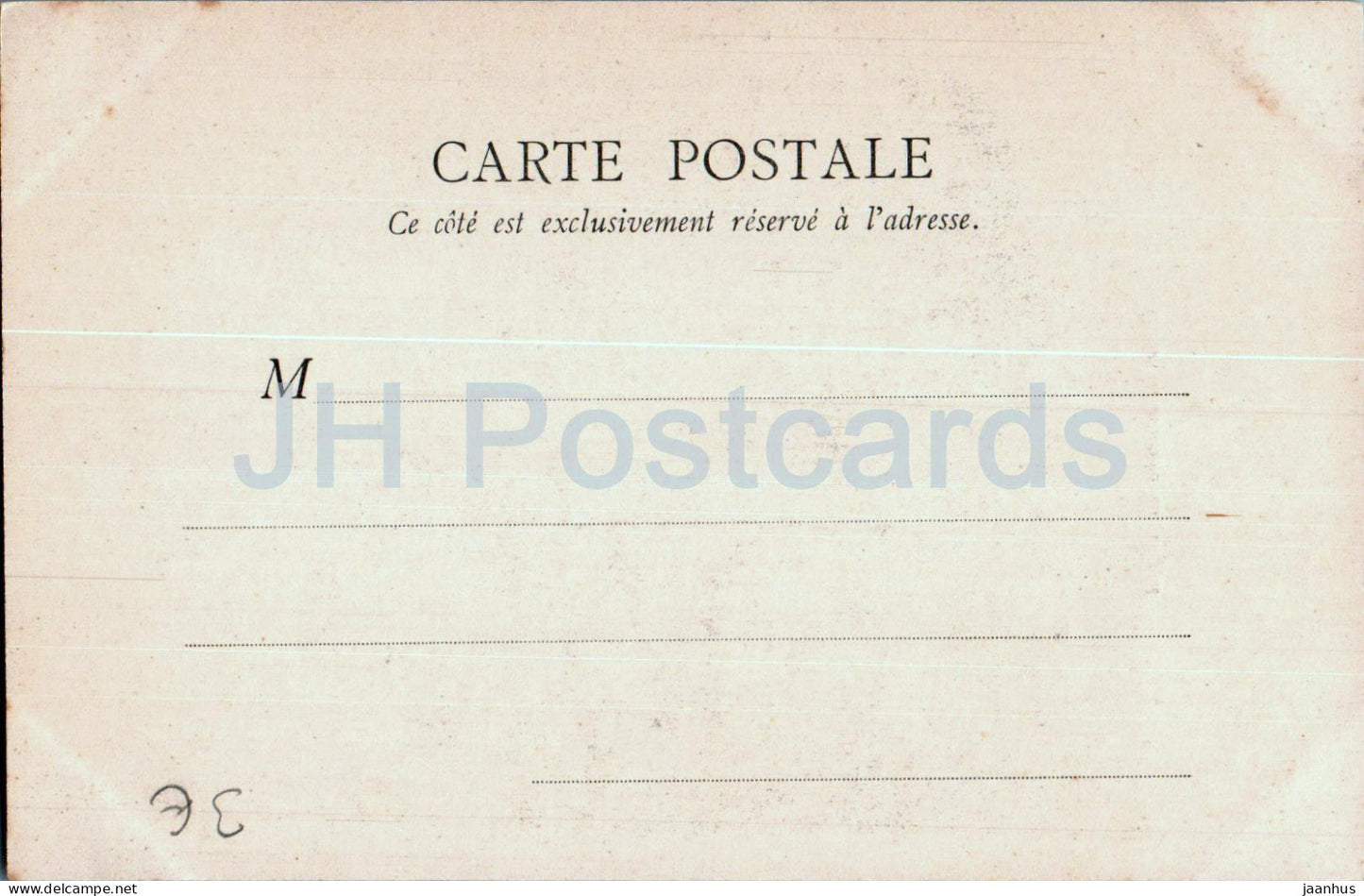 Beaugency - Cour interieure du Depot - Innenhof des Depots - alte Postkarte - Frankreich - unbenutzt