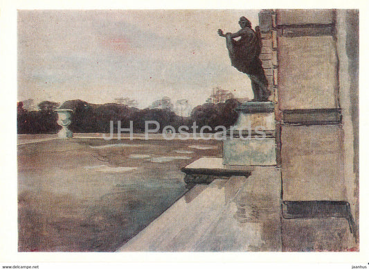 painting by Alexandre Benois - Versailles - Russian art - 1981 - Russia USSR - unused - JH Postcards