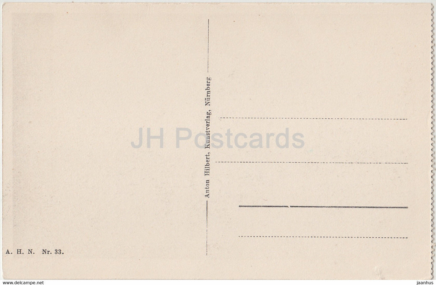 Nurnberg - Henkersteg - 33 - old postcard - Germany - unused