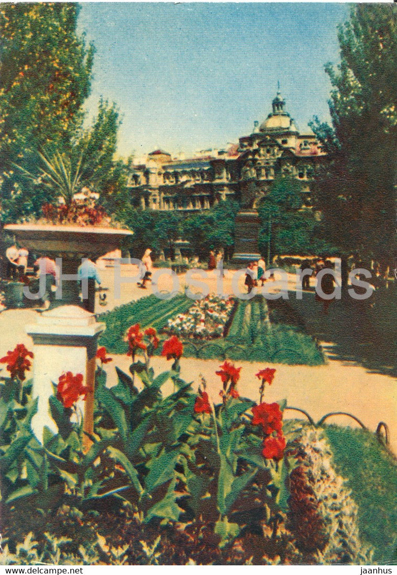 Odessa - Soviet Army Square - 1962 - Ukraine USSR - unused - JH Postcards