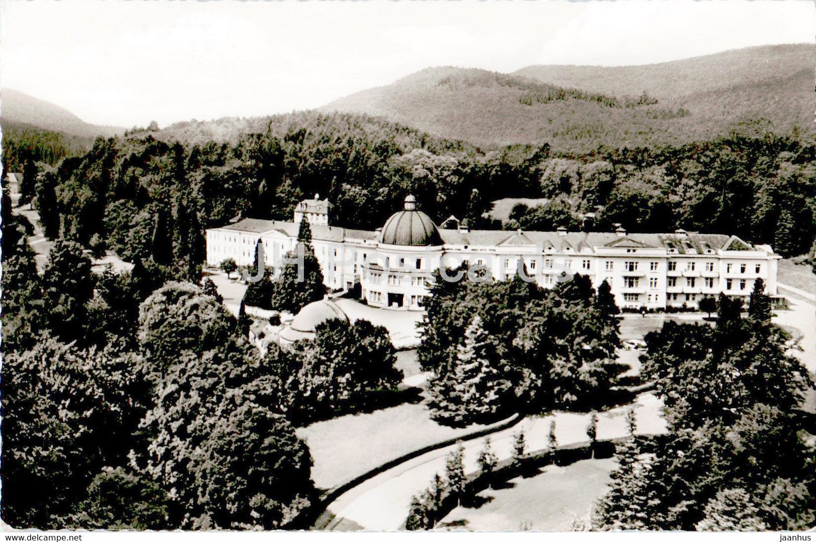 Bad Wildungen - Badehotel mit Kurpark - 1962 - Germany - used - JH Postcards