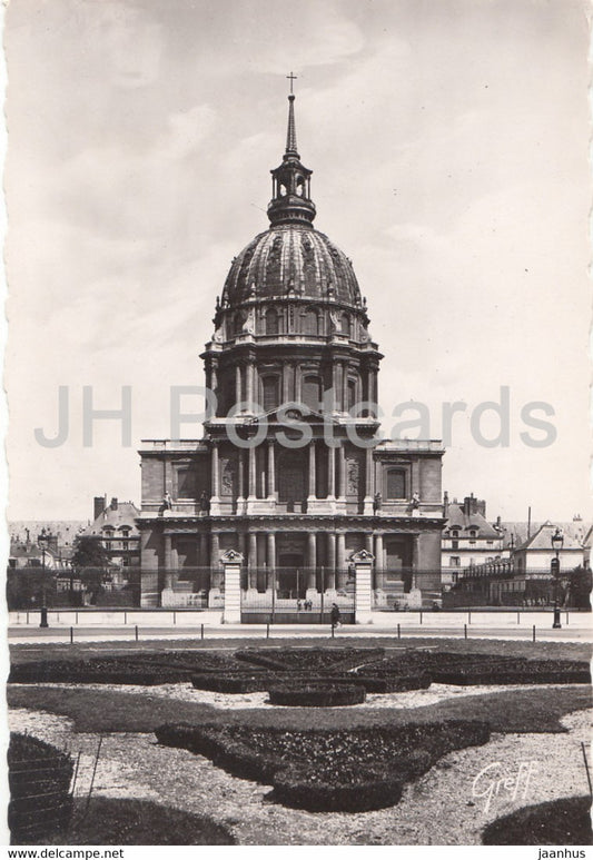Paris - Le Dome des Invalides - 32 - cathedral - France - unused - JH Postcards