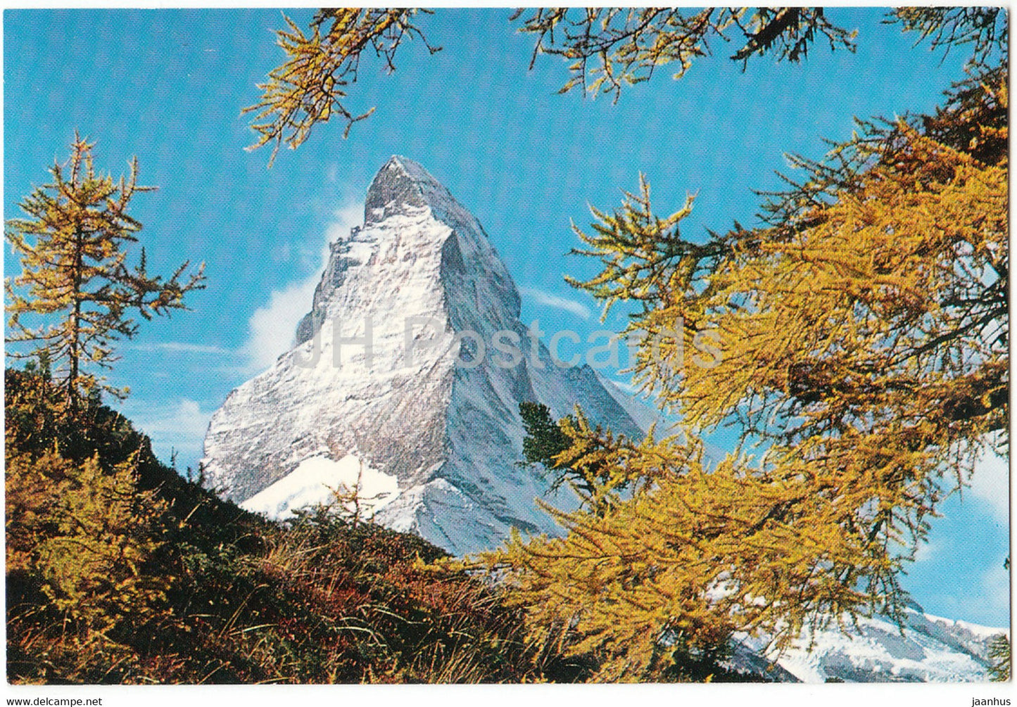 Zermatt - Matterhorn 4477 m - Switzerland - unused - JH Postcards