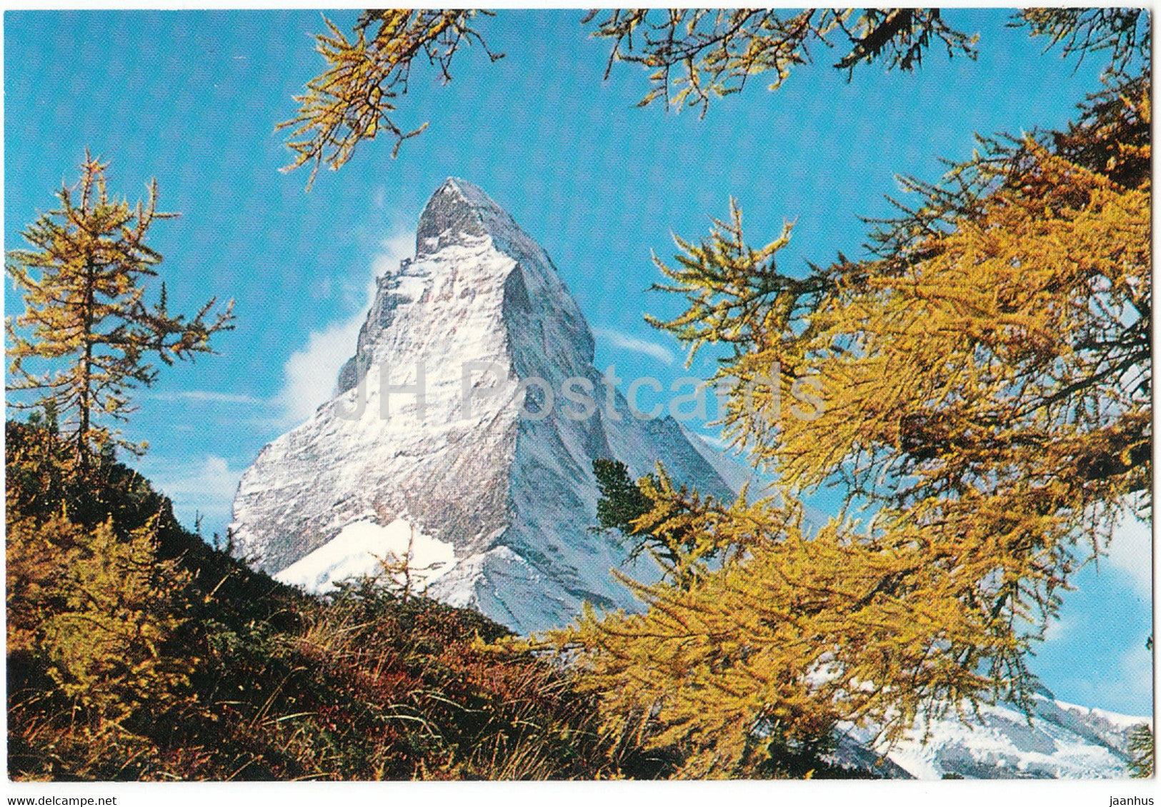 Zermatt - Matterhorn 4477 m - Switzerland - unused - JH Postcards