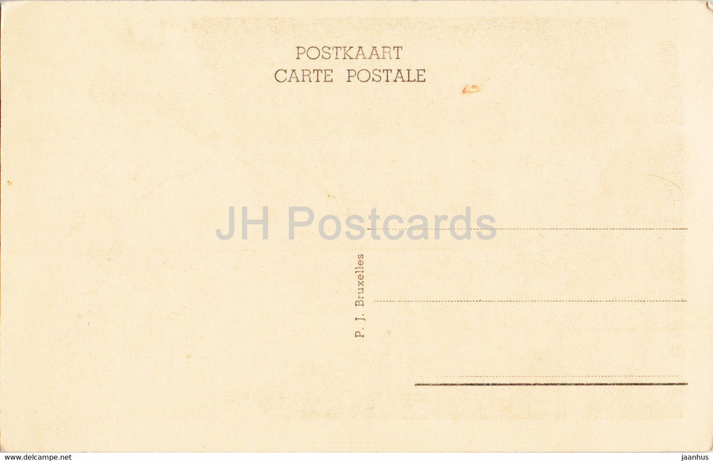 Anvers - Antwerpen - Brabo Fountain - old postcard - Belgium - unused