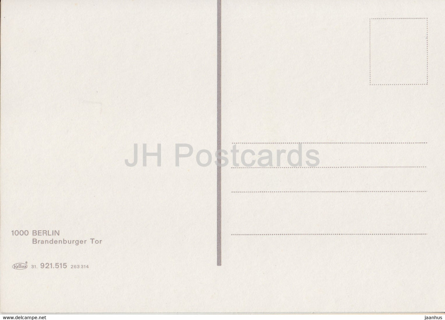 Berlin - Branderburger Tor - 1000 - Deutschland - unbenutzt