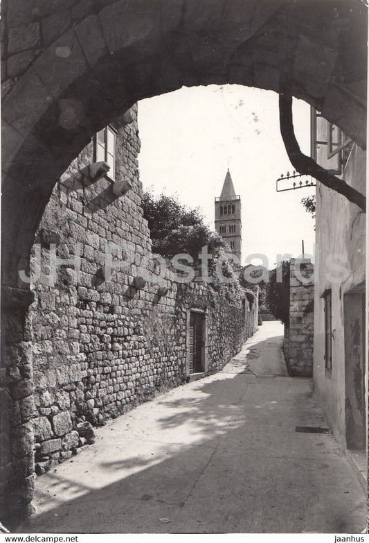 Rab - town view - 2774 - 1957 - Yugoslavia - Croatia - used - JH Postcards