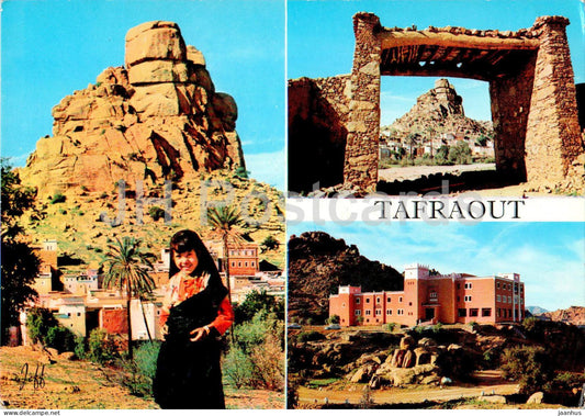 Tafraout - multiview - 5232 - Morocco - used - JH Postcards