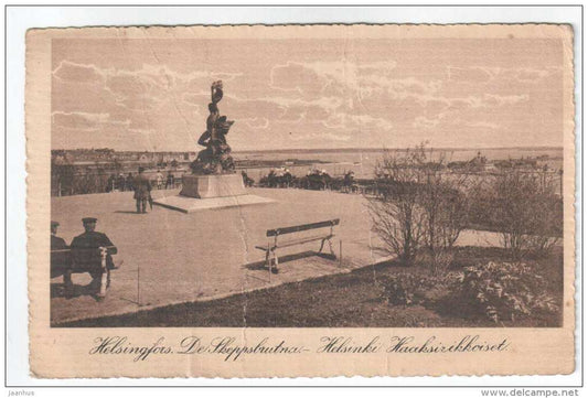 De Skeppsbrutna - Helsingfors - Finland - old postcard - unused - JH Postcards