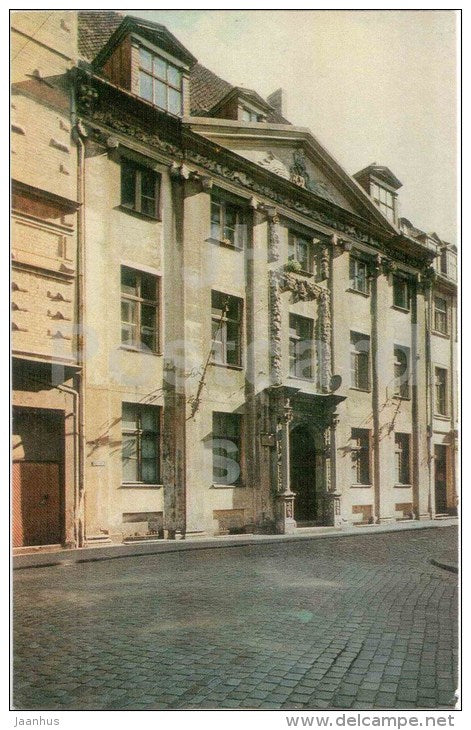 Former Reintern´s house - Old Town - Riga - 1973 - Latvia USSR - unused - JH Postcards